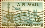 Stamps United States -  Intercambio 0,20 usd 15 cents. 1947