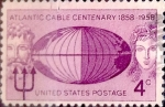 Sellos de America - Estados Unidos -  Intercambio 0,20 usd 4 cents. 1958