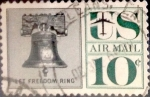 Sellos de America - Estados Unidos -  Intercambio 0,70 usd 10 cents. 1960