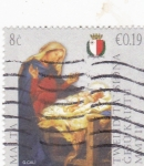 Stamps Malta -  NAVIDAD
