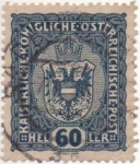 Stamps : Europe : Austria :  Y & T Nº 154