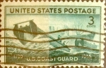 Stamps United States -  Intercambio 0,20 usd 3 cents. 1945