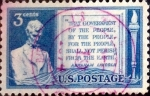 Sellos de America - Estados Unidos -  Intercambio 0,20 usd 3 cents. 1948