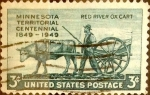 Stamps United States -  Intercambio cxrf2 0,20 usd 3 cents. 1949