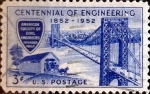 Sellos de America - Estados Unidos -  Intercambio cr5f 0,20 usd 3 cents. 1952