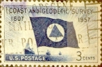 Sellos de America - Estados Unidos -  Intercambio 0,20 usd 3 cents. 1957
