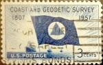 Stamps United States -  Intercambio 0,20 usd 3 cents. 1957