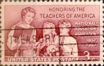 Stamps United States -  Intercambio 0,20 usd 3 cents. 1957