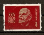 Stamps : Europe : Russia :  XXIV Congreso del Partido Comunista.