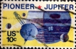 Stamps United States -  Intercambio cxrf2 0,20 usd 10 cents. 1975