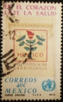 Stamps Mexico -  Emblema del Instituto Nacional de Cardiología