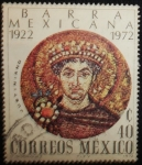 Stamps Mexico -  Emperador Justiniano (Mosaico)
