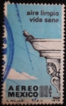 Stamps Mexico -  Pájaro sobre capitel de columna