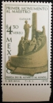 Stamps Mexico -  Monumento al Maestro