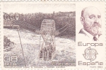 Stamps Spain -  Europa CEPT- Transbordador sobre el Niagara (18)