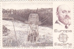 Sellos de Europa - Espaa -  Europa CEPT- Transbordador sobre el Niagara (18)