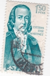 Stamps Spain -  Esteban José Martínez -forjadores de América(18)