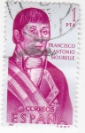 Stamps Spain -  Francisco Antonio Mourelle -forjadores de América(18)