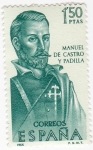 Stamps Spain -  Manuel de Castro Padilla-forjadores de América(18)