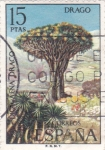 Stamps Spain -  Drago milenario (18)