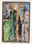 Stamps Spain -  San Andres y San Francisco (El Greco) (18)