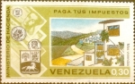 Stamps Venezuela -  Intercambio nf4b 0,25 usd 30 cents. 1974