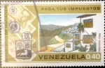 Stamps Venezuela -  Intercambio nf2b 0,25 usd 40 cents. 1974