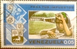 Stamps : America : Venezuela :  Intercambio 0,25 usd 5 cents. 1974