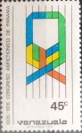 Stamps Venezuela -  Intercambio 0,20 usd 45 cents. 1976