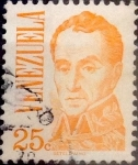 Stamps : America : Venezuela :  Intercambio 0,20 usd 25 cents. 1976