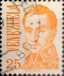Stamps Venezuela -  Intercambio 0,20 usd 25 cents. 1976