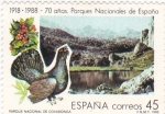 Sellos de Europa - Espa�a -  70 Años Parques Nacionales de España (18)