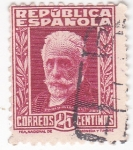 Stamps Spain -  Pablo Iglesias (18)
