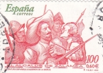Stamps Spain -  El Alcalde de Zalamea-literatura (18)