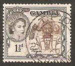 Stamps Africa - Gambia -  148 - Mujer Wollof