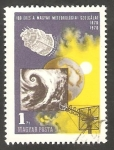 Stamps Hungary -  2095 - Centº del Servicio Metereológico
