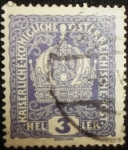 Stamps : Europe : Austria :  Corona del Emperador