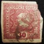 Stamps Austria -  Mercurio