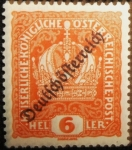 Stamps Austria -  Corona del Emperador