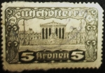 Stamps Austria -  Edificio del Parlamento
