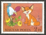 Stamps Hungary -  2835 - Vuk, el pequeño zorro, Héroe animal de Attila Dargay