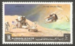 Stamps United Arab Emirates -  Ajman - Apolo 15