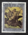 Stamps Laos -  Raphael, 500th birth anniv.