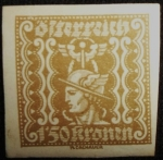 Stamps Austria -  Mercurio