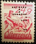 Stamps : Europe : Austria :  Aves