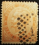 Sellos de Europa - Italia -  King Victor Emanuel II