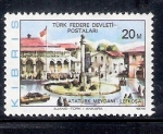 Stamps Asia - Cyprus -  Plaza Attatürk, Nicosia