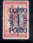 Stamps Slovenia -  Alegoría de la Independencia