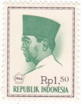 Stamps Indonesia -  Presidente Sukarno