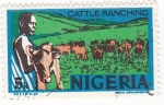 Stamps Nigeria -  Ganaderia